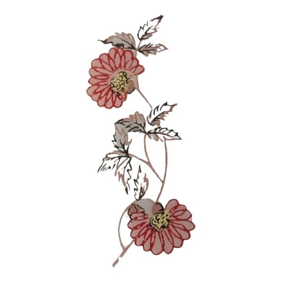 Fire King Primrose Saucer Anchor Hocking 1950s Retro Milk Glass Floral Pattern - Picture 6 of 9